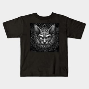 Punk sphynx cat Kids T-Shirt